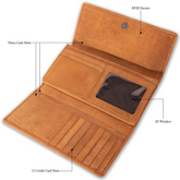 Brown Hair On Wallet